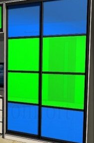 Дизайн дверей купе фото цветные стекла