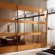Built-In Closets With A Photo Design In The Bedroom