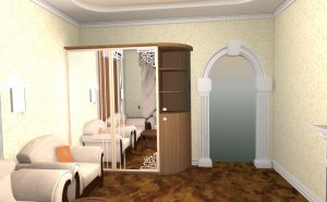 Hotel With The Closet Of The Interior Design